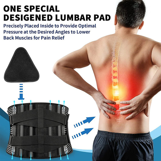Lumbar Support Belt for Pain Relief and Sciatica